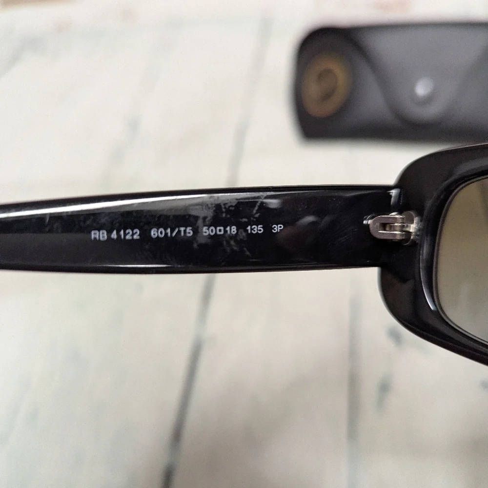 Ray Ban Square Frame Sunglasses - Picture 3 of 6